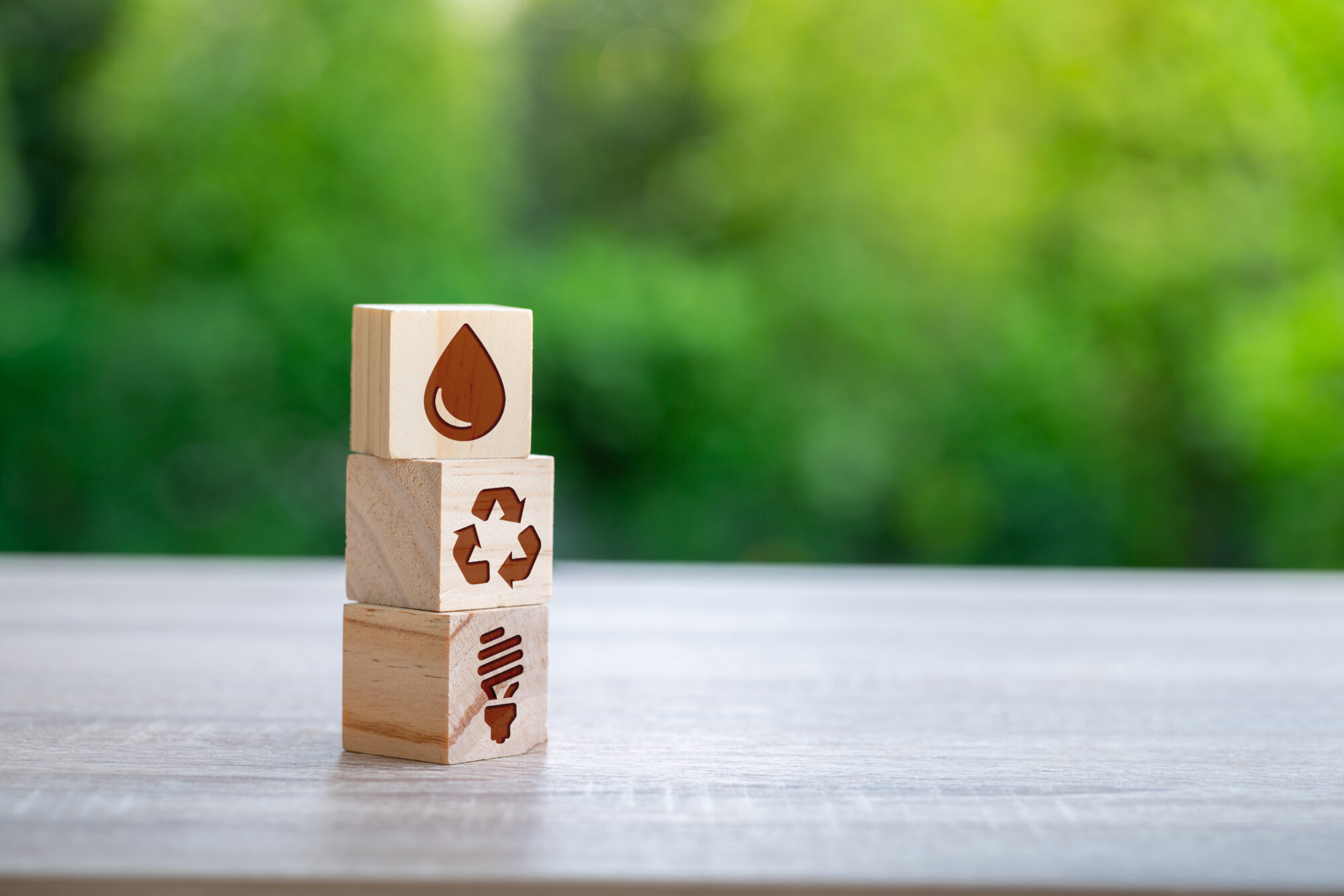 What Is Sustainable Action In Commercial Cleaning? Sustainability blocks